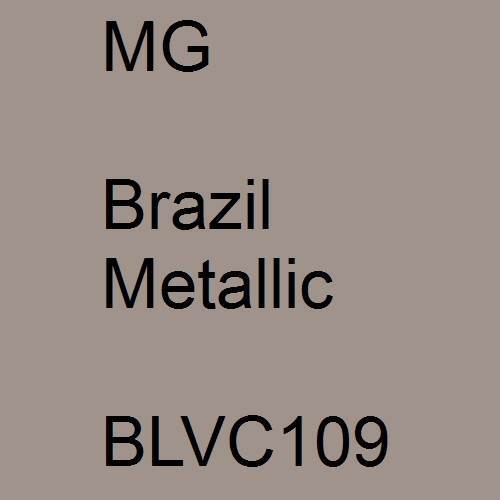 MG, Brazil Metallic, BLVC109.